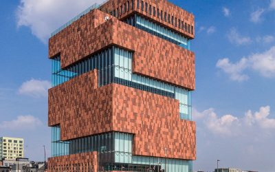 Architekturfotografie, MAS Museum Antwerpen Antwerpen MAS - Museum aan de Strom